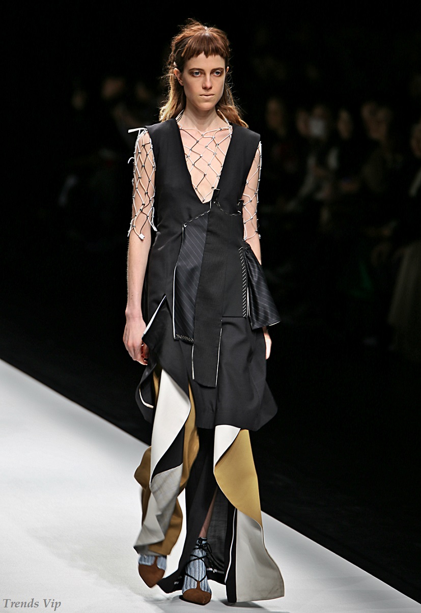 Deconstructured fashion, Deconstructured look, Anne Sofie Madsen, Tokyo Fashion Week