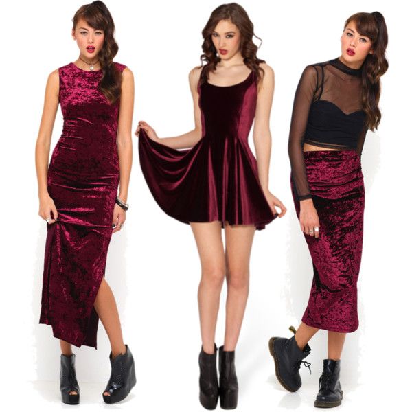 90´s Style, Fall trends 2013, Velvet dresses